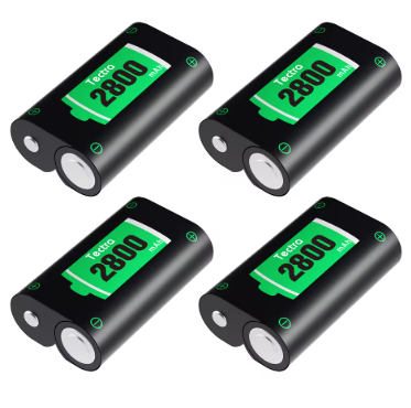 2800mAh Xbox One/Series X|S Rechargeable Battery Pack with LED Charger